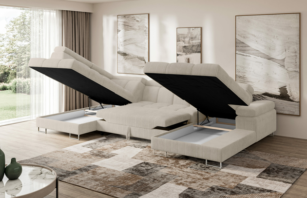Wohnlandschaft COMA U - 6