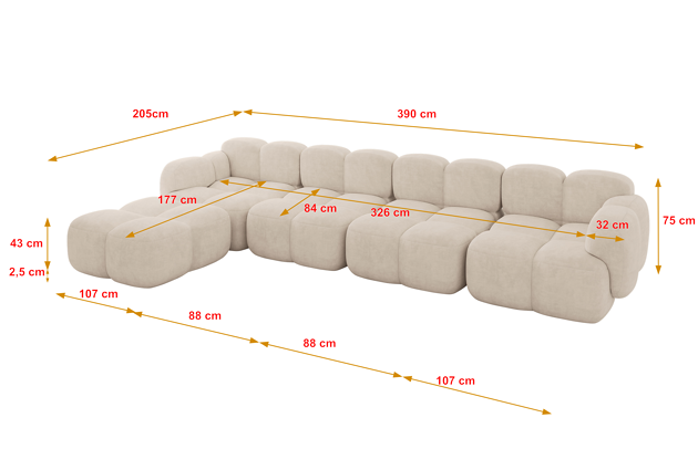Ecksofa Miko-L3 - 4