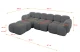 Ecksofa Miko-L2