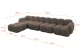 Ecksofa Miko-L3