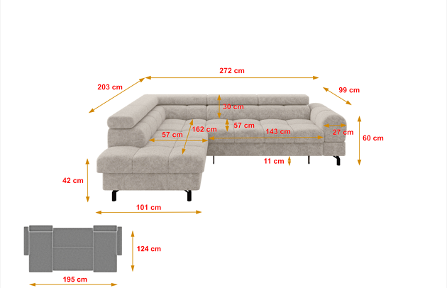 Ecksofa LUMA-L - 4