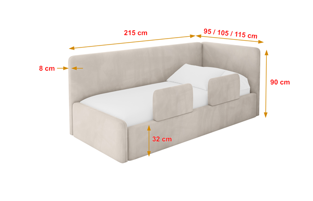 Jugendbett NORY - 4