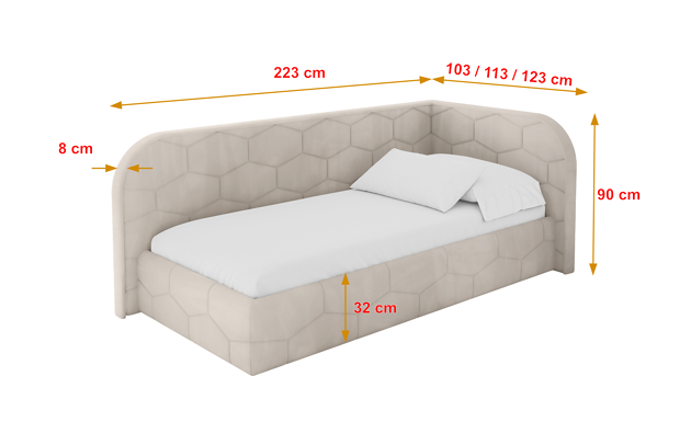 Jugendbett JAXY - 4