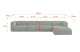 Ecksofa MIRA-L3