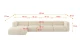 Ecksofa MIRA-L3