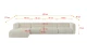 Ecksofa MIRA-L3