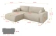 Ecksofa BERY-L