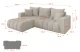 Ecksofa MILA-L-v1