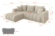 Ecksofa MILA-L-v1