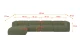 Ecksofa MIRA-L3
