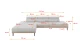 Ecksofa MONA