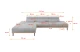 Ecksofa MONA