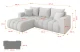 Ecksofa MILA-L-v1