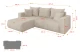 Ecksofa MILA-L