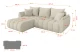 Ecksofa TOKO-L-v1