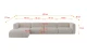 Ecksofa MIRA-L3