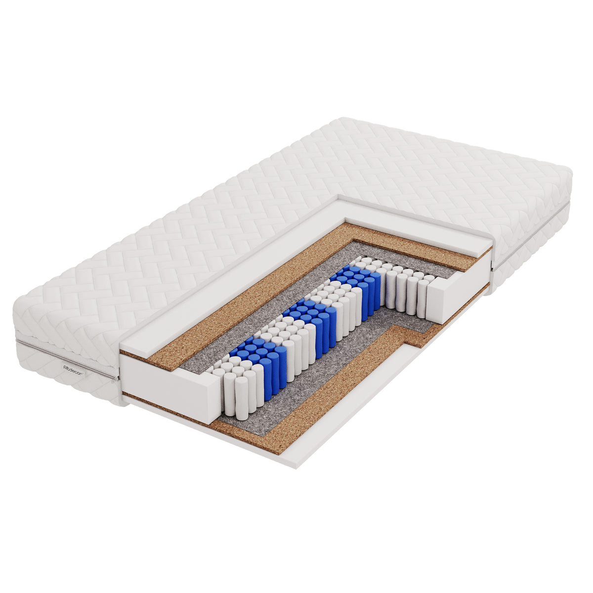 Polsterbett ENZO5-Z Bouclé