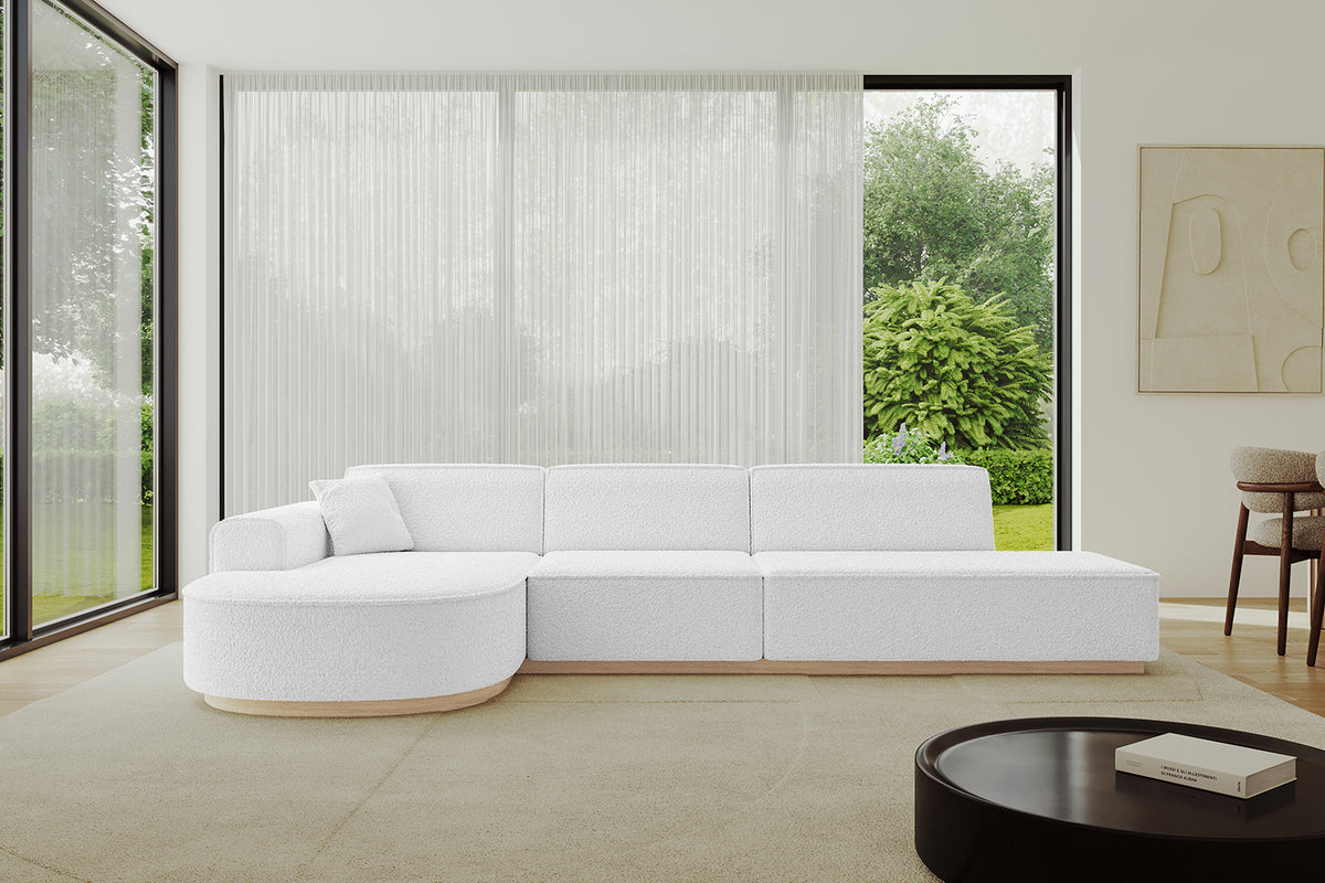 Ecksofa ARRIO-L2 Bouclé