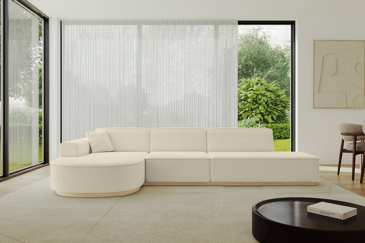 Ecksofa ARRIO-L2 Bouclé