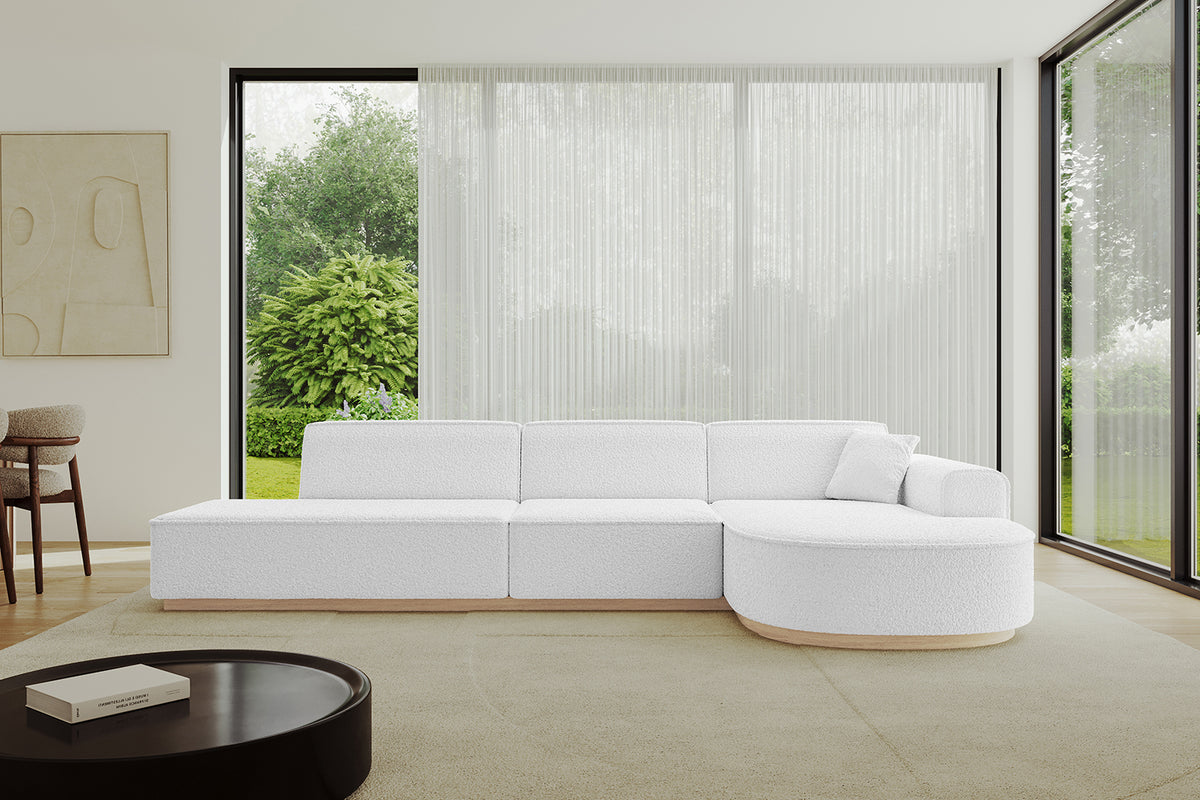 Ecksofa ARRIO-L2 Bouclé
