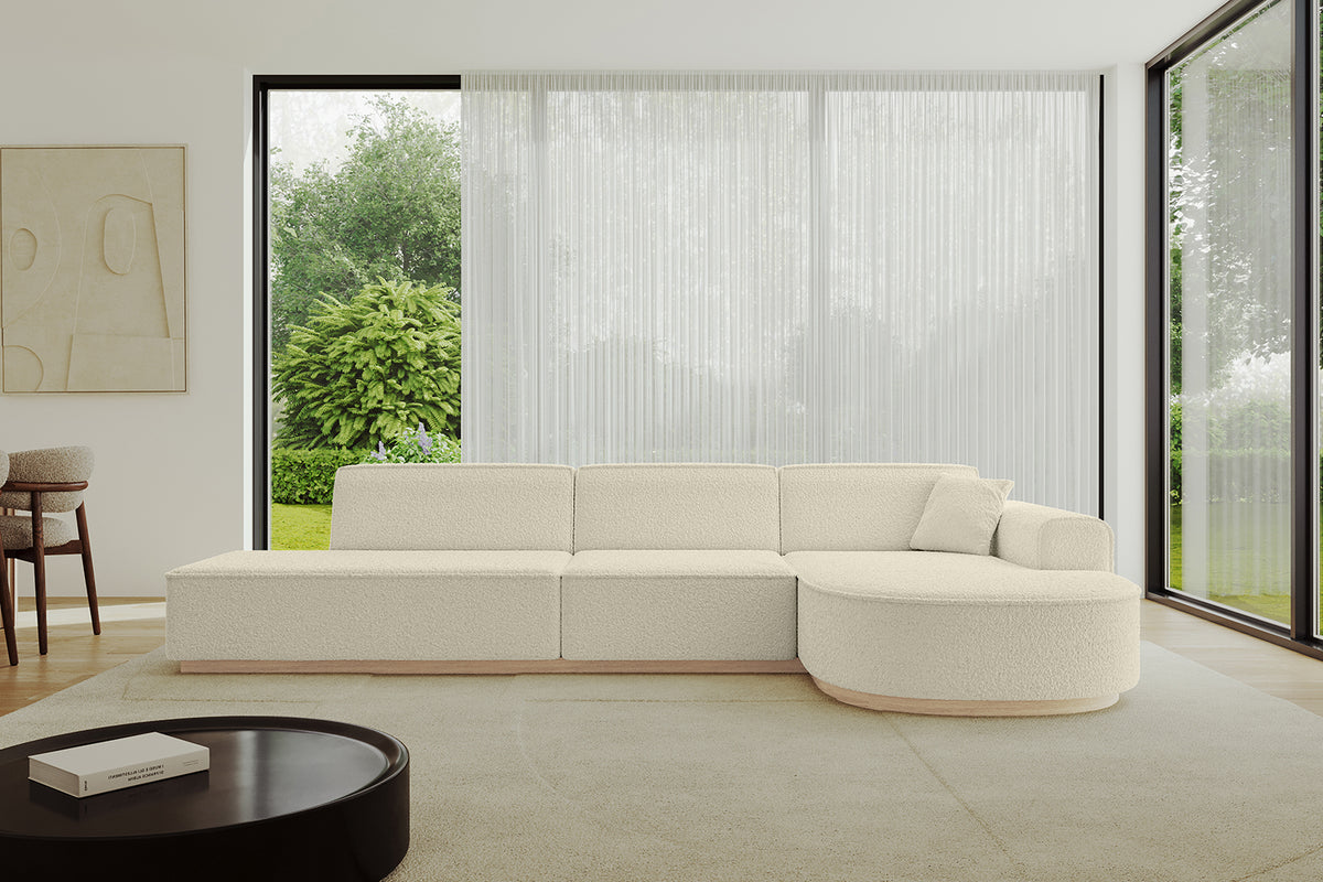 Ecksofa ARRIO-L2 Bouclé