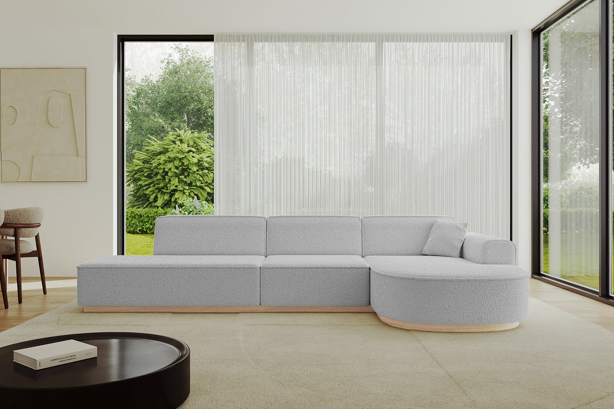 Ecksofa ARRIO-L2 Bouclé