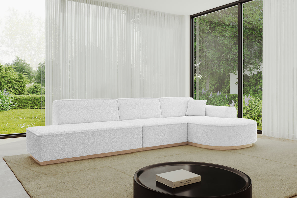 Ecksofa ARRIO-L2 Bouclé