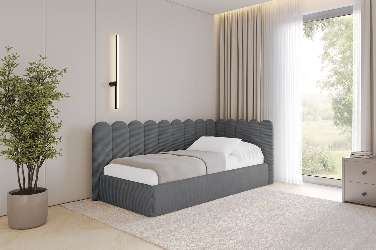 Jugendbett ARTY Cord Linksseitig