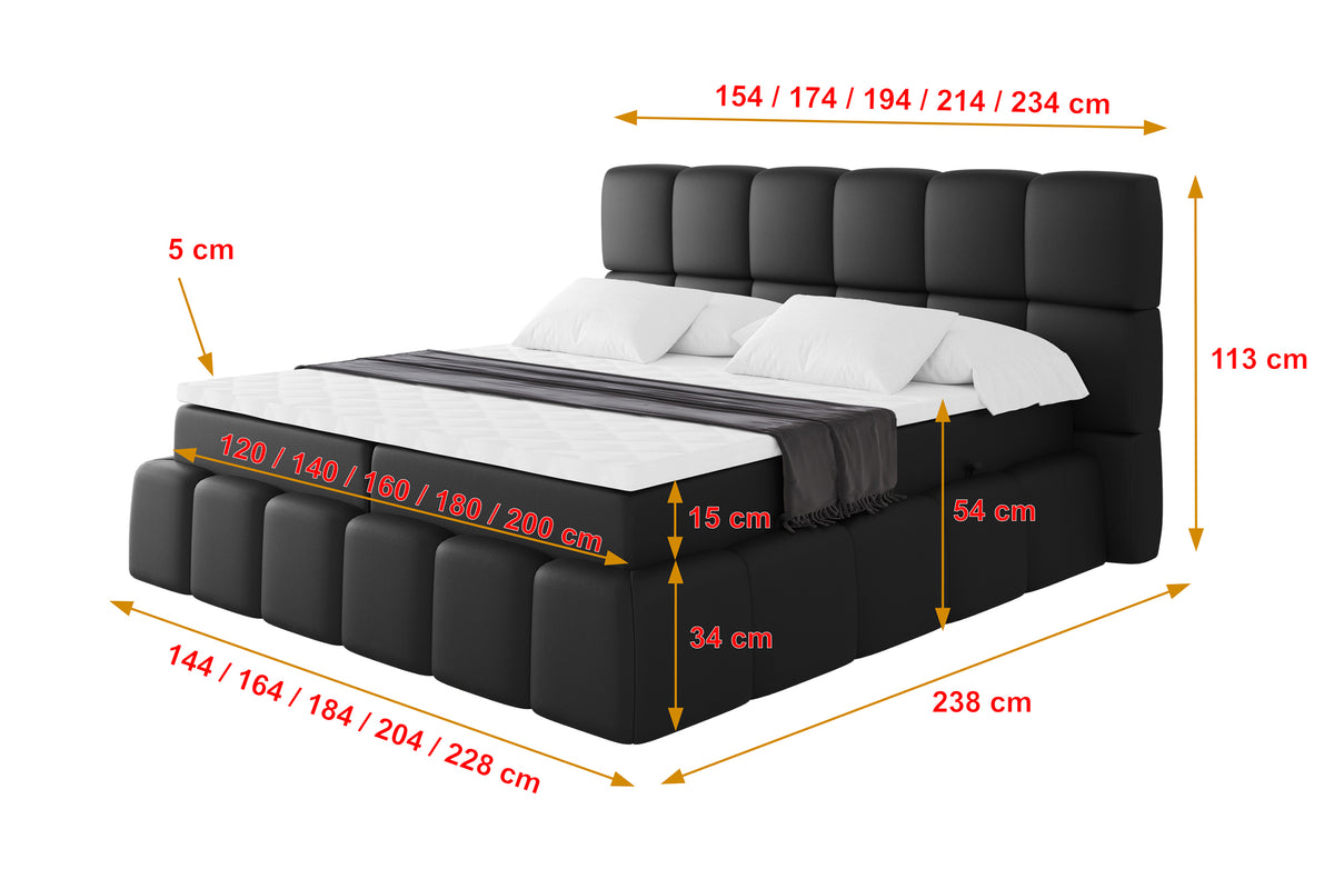 Boxbett AURI Kunstleder