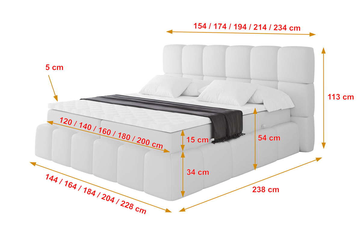 Boxbett AURI Kunstleder