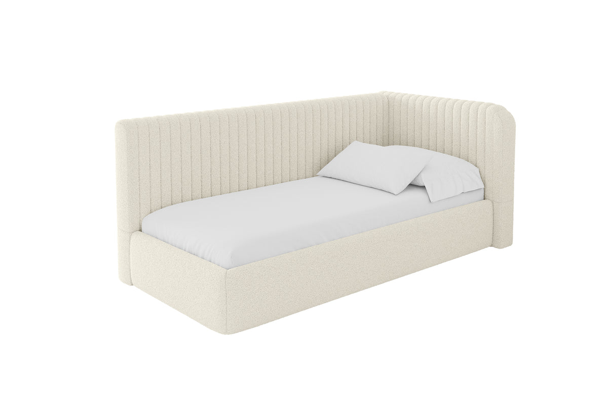 Jugendbett AURY Bouclé Linksseitig