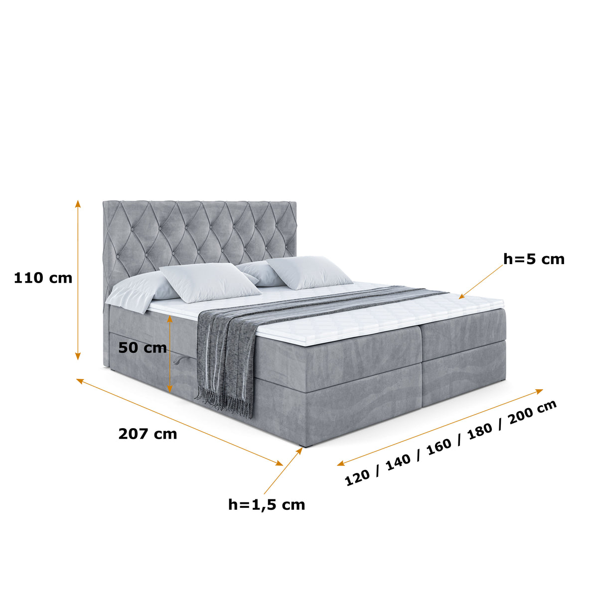 Boxbett AMAY-BZ Samt