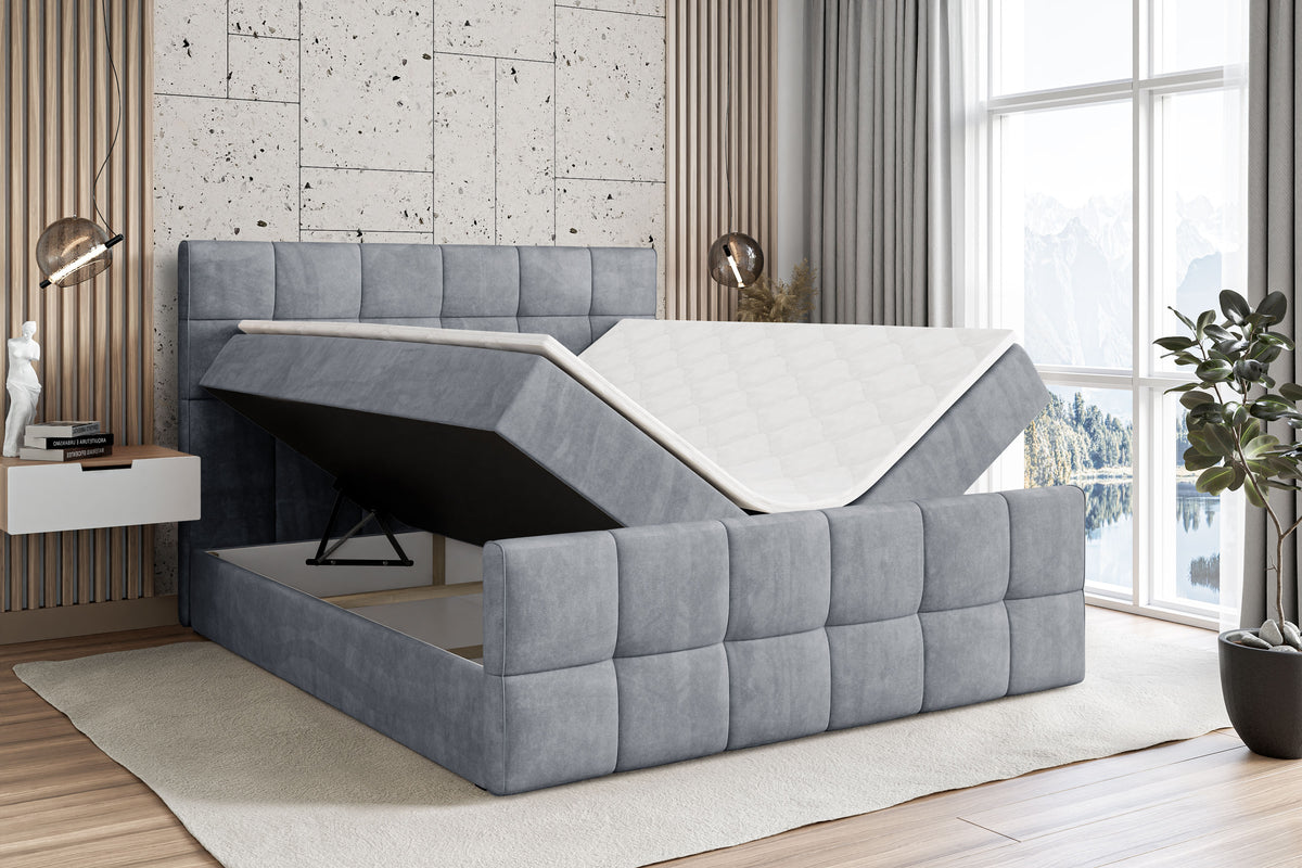 Łóżko boxspring APO-Z welur