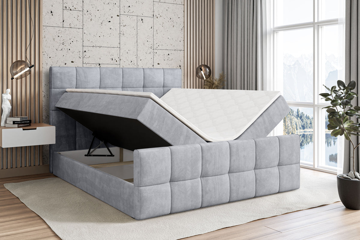 Łóżko boxspring APO-Z welur