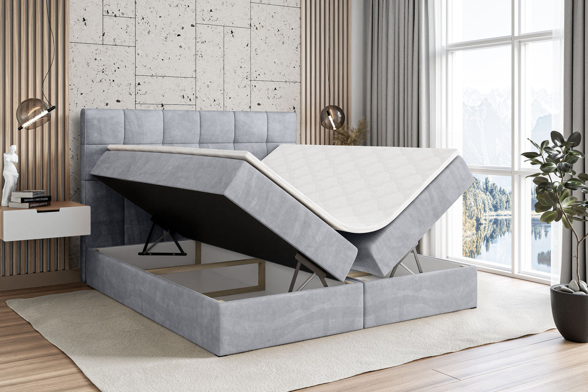 Łóżko boxspring APO welur