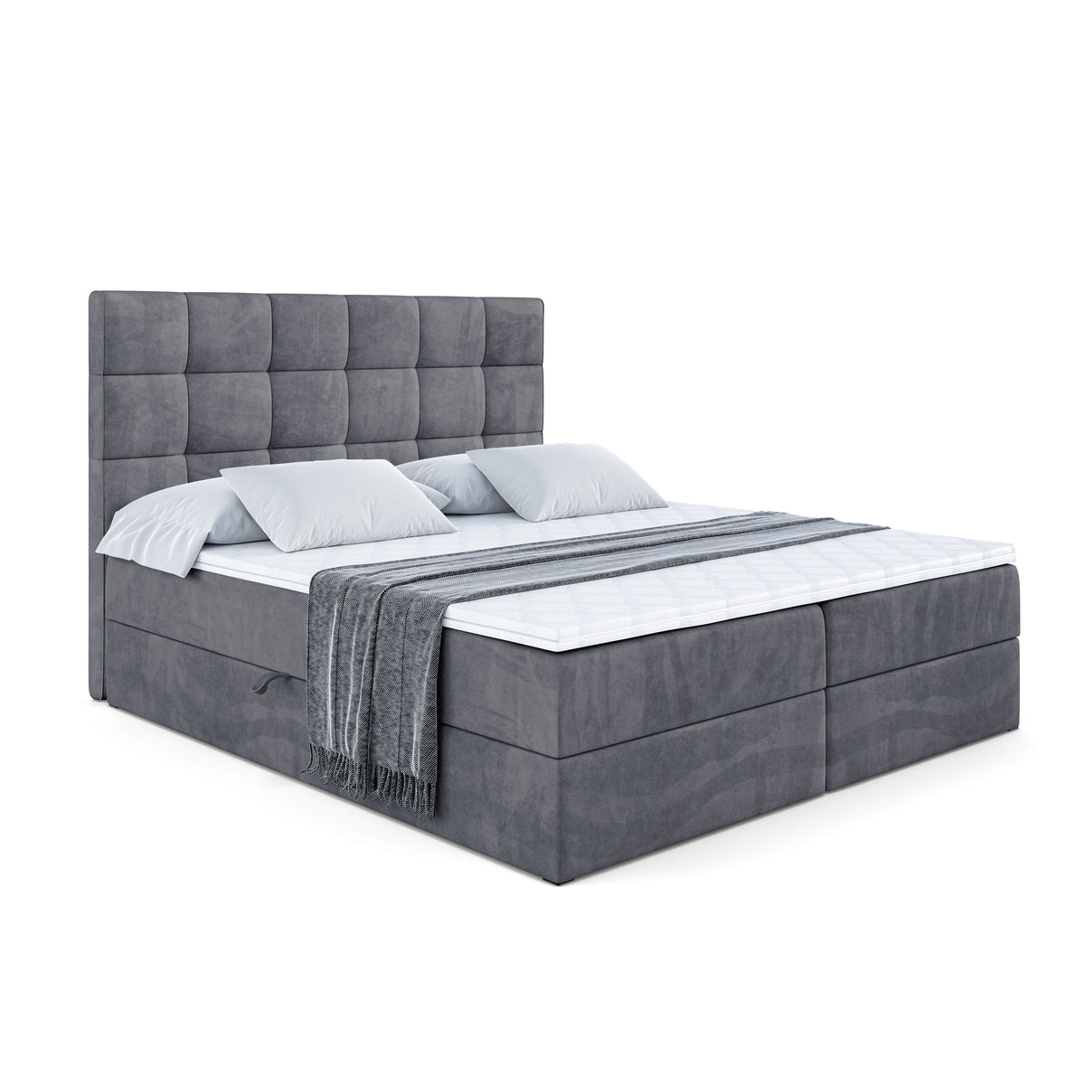 Łóżko boxspring APO welur