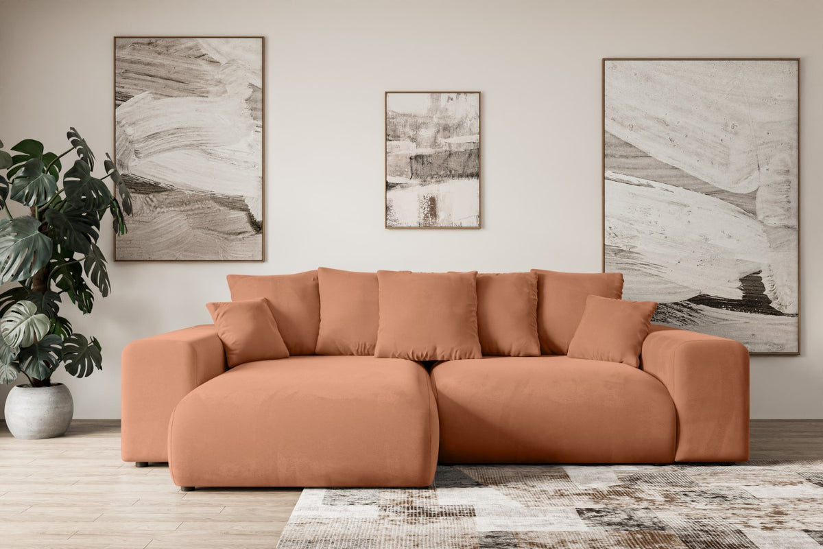 Ecksofa ESKAR-L Samt