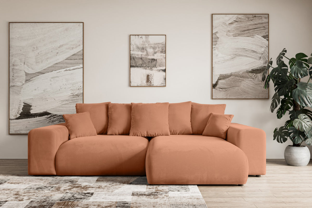 Ecksofa ESKAR-L Samt
