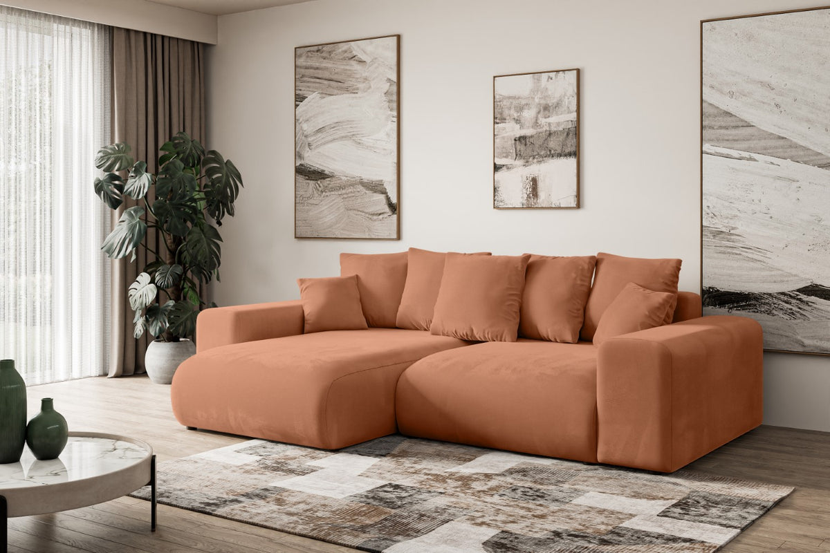 Ecksofa ESKAR-L Samt
