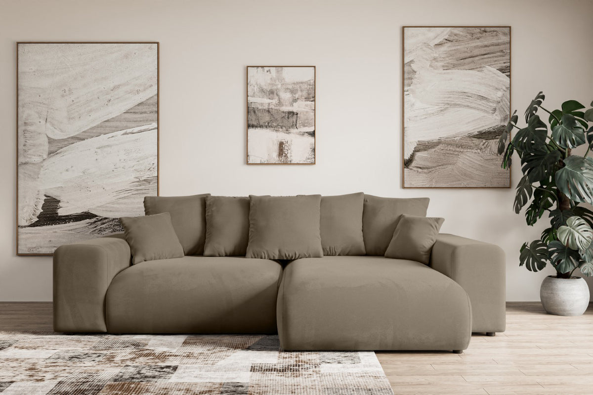 Ecksofa ESKAR-L Samt