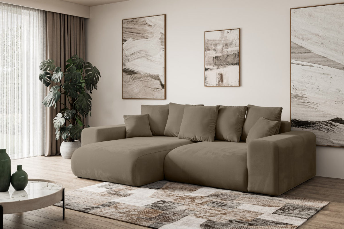 Ecksofa ESKAR-L Samt