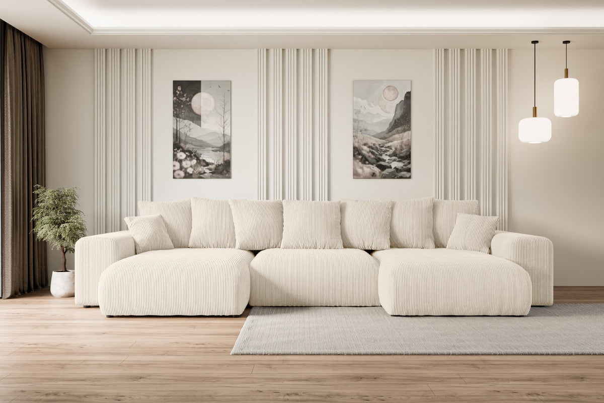 Wohnlandschaft ESKAR-U Cord