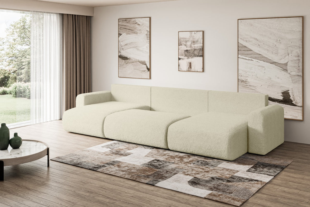Wohnlandschaft ORRO-U Bouclé