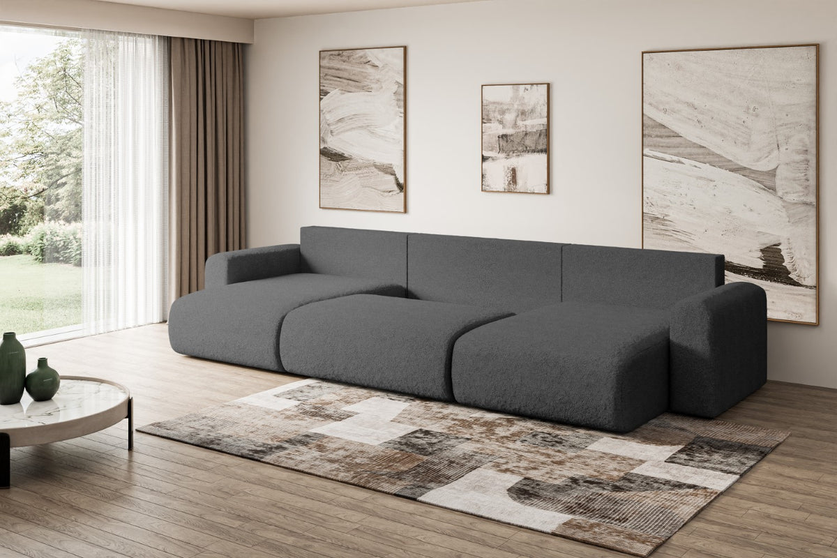 Wohnlandschaft ORRO-U Bouclé