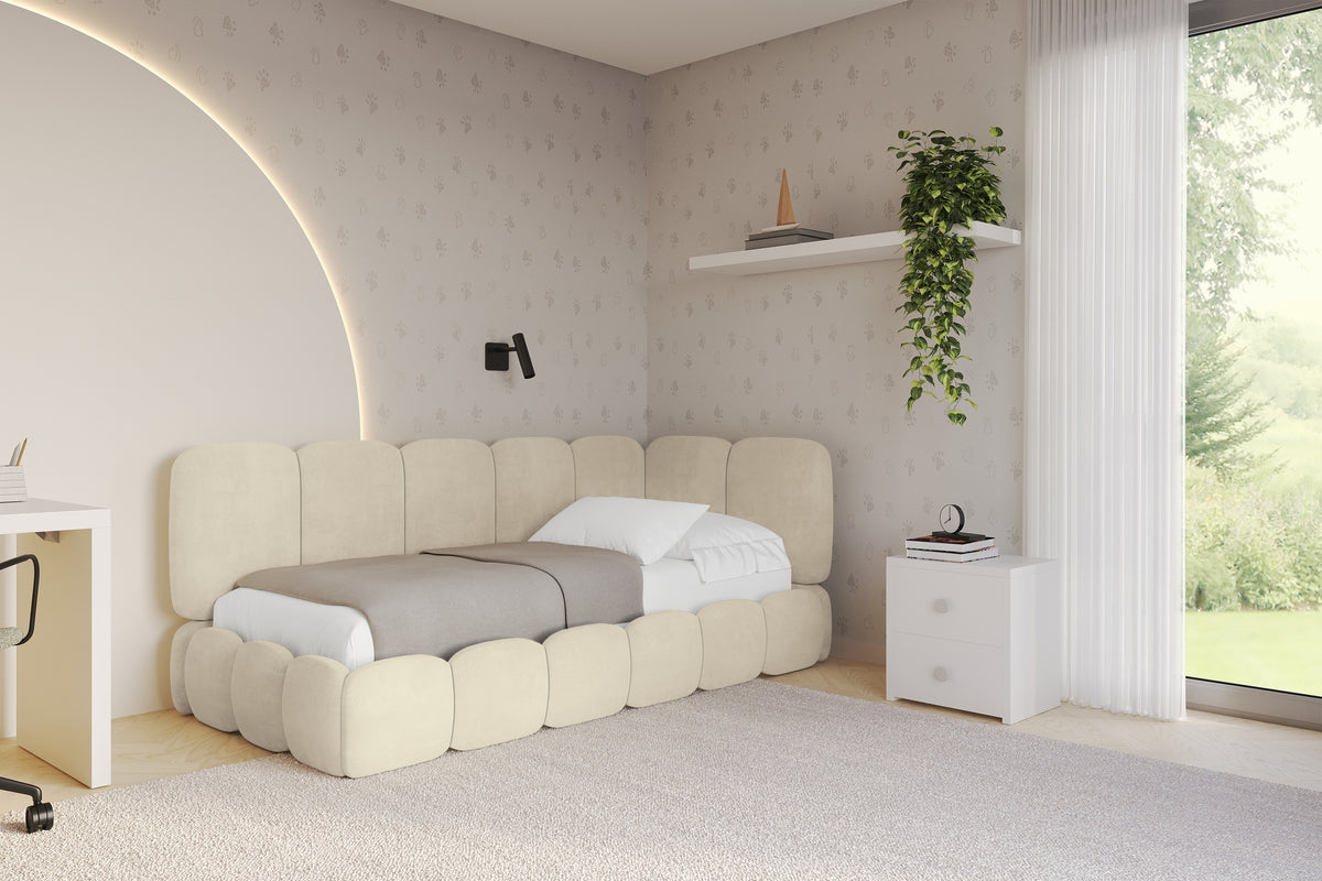 Jugendbett AVRY Samt Linksseitig