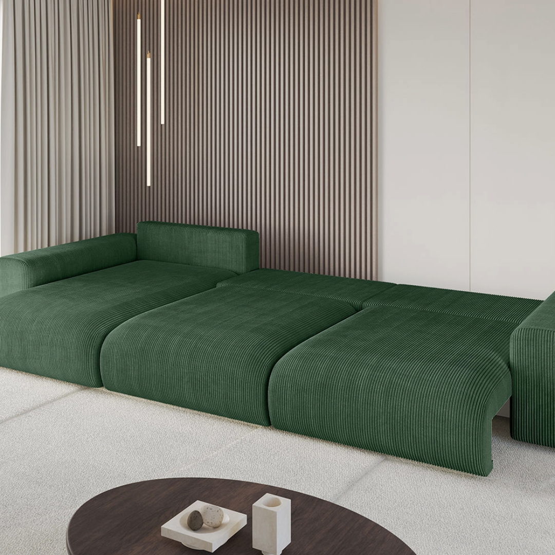 Ecksofa ESKAR-L2 mit Schlaffunktion