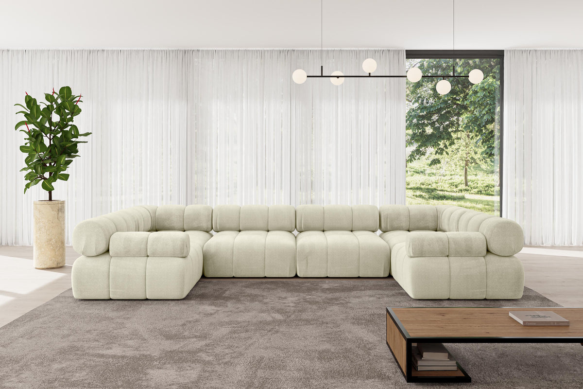 Wohnlandschaft BIRNO-U2 Samt