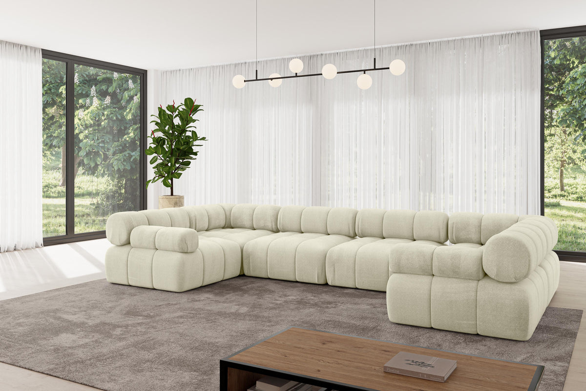 Wohnlandschaft BIRNO-U2 Samt