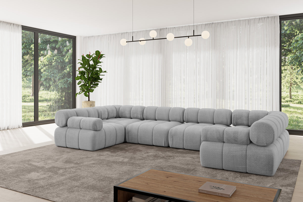 Wohnlandschaft BIRNO-U2 Samt
