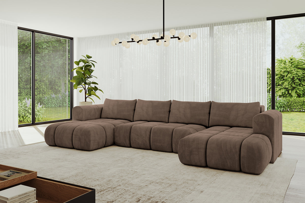 Wohnlandschaft CLOUD-U Samt